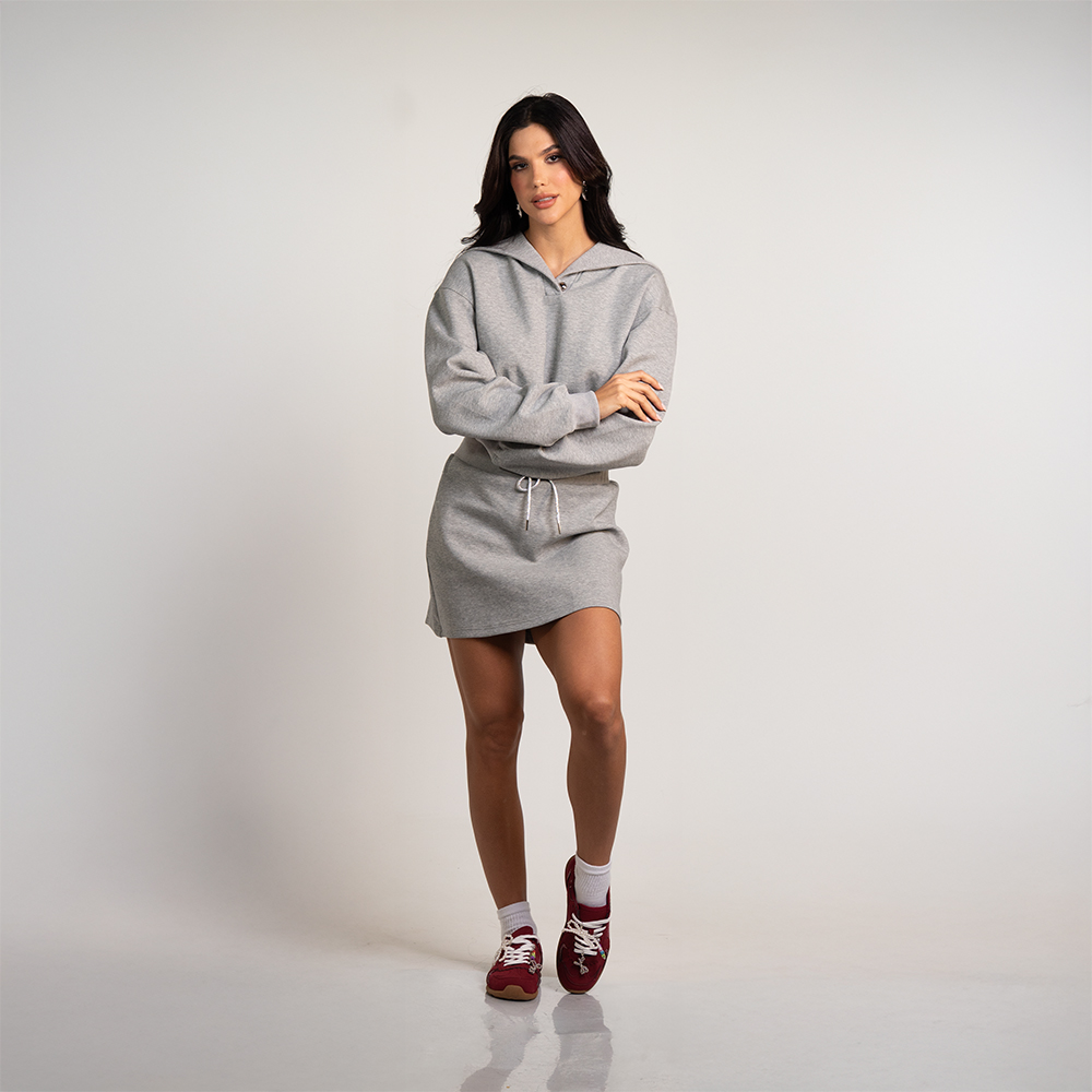 bs-25100 Set urbano deportivo gris jaspeado - Imagen 1