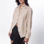 Camisa minimalista arena - Imagen 2