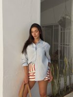Camisa de botones oversize - Imagen 4