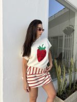 Cardigan de punto con fresa - Imagen 3