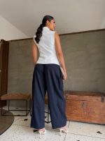 Pantalón sastrero con pinzas - Imagen 3