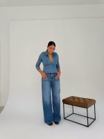 Chaqueta denim entallada - Imagen 4