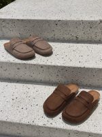 Zuecos Taupe gamuzado - Imagen 3