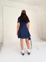 Vestido camisero de jeans - Imagen 4