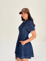 Vestido camisero de jeans - Imagen 2
