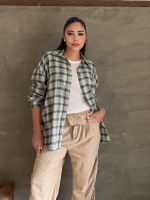 Camisa de cuadros con botones