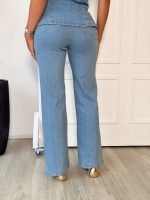 Enterizo strapless denim - Imagen 5