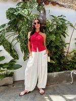 Pantalón de lino estilo Aladin - Imagen 3