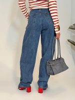 Jeans tiro alto wide leg - Imagen 2