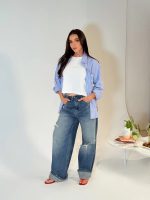 Camisa de azul de rayas - Imagen 3