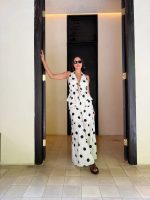 Set de polka dots con volantes