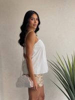 Top de tirantes estilo peplum - Imagen 2