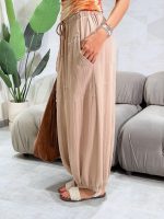 Pantalón de lino estilo Aladin - Imagen 2